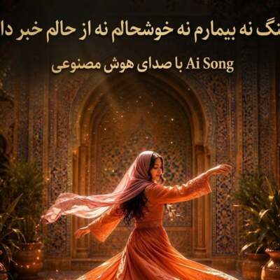 دانلود آهنگ نه بیمارم نه خوشحالم نه از حالم خبر دارم هوش مصنوعی دانلود آهنگ نه بیمارم نه خوشحالم نه از حالم خبر دارم هوش مصنوعی