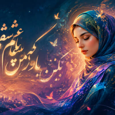 دانلود آهنگ  بکن باور که من پیغام عشقم با صدای زن هوش مصنوعی