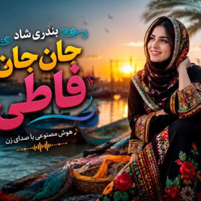 دانلود آهنگ  بندری شاد جان جان فاطی هوش مصنوعی با صدای زن