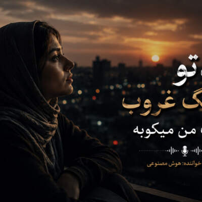 دانلود آهنگ  یاد تو هر تنگ غروب تو قلب من میکوبه هوش مصنوعی با صدای زن